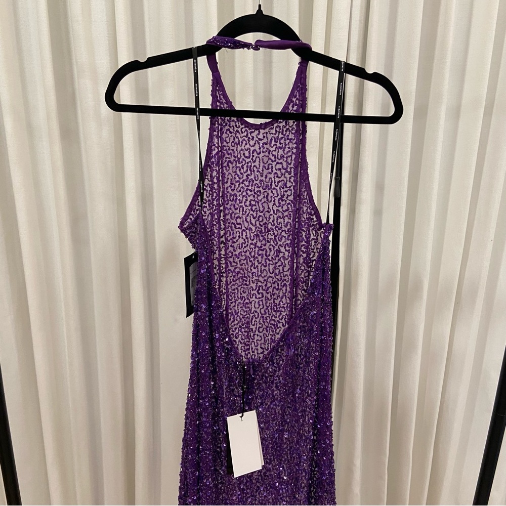 Retrofete Clarisse Sheer Sequin Dress - Picture 5 of 8